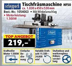 Tischfräsmaschine HF50