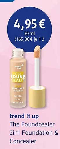 trend !t up The Foundcealer 2in1 Foundation & Concealer
