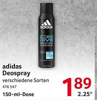 adidas Deospray ICE DIVE 150 ml
