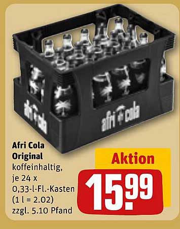 Afri Cola Original 24 x 0,33l Flaschen