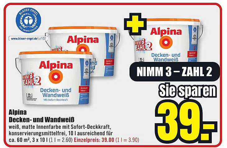 Alpina Decken- und Wandweiß