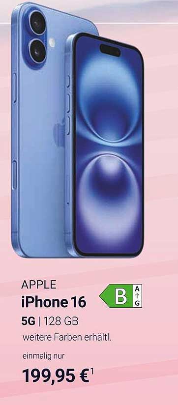 APPLE iPhone 16 5G | 128 GB 