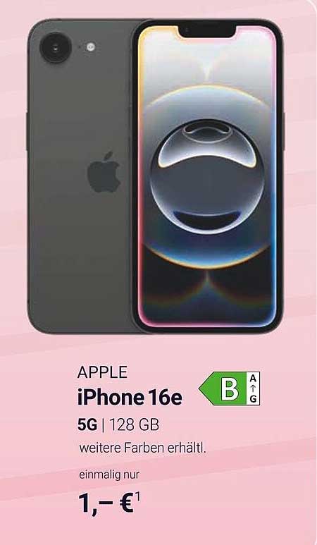 APPLE iPhone 16e 5G | 128 GB