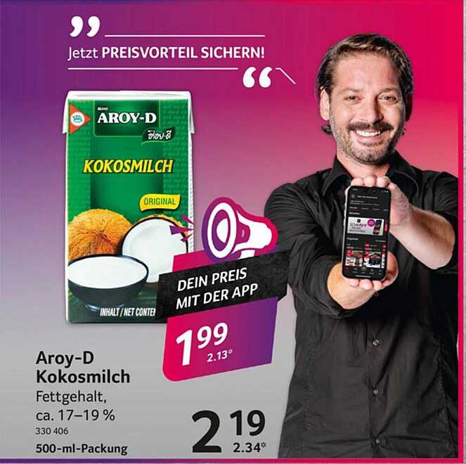 Aroy-D Kokosmilch 500 ml