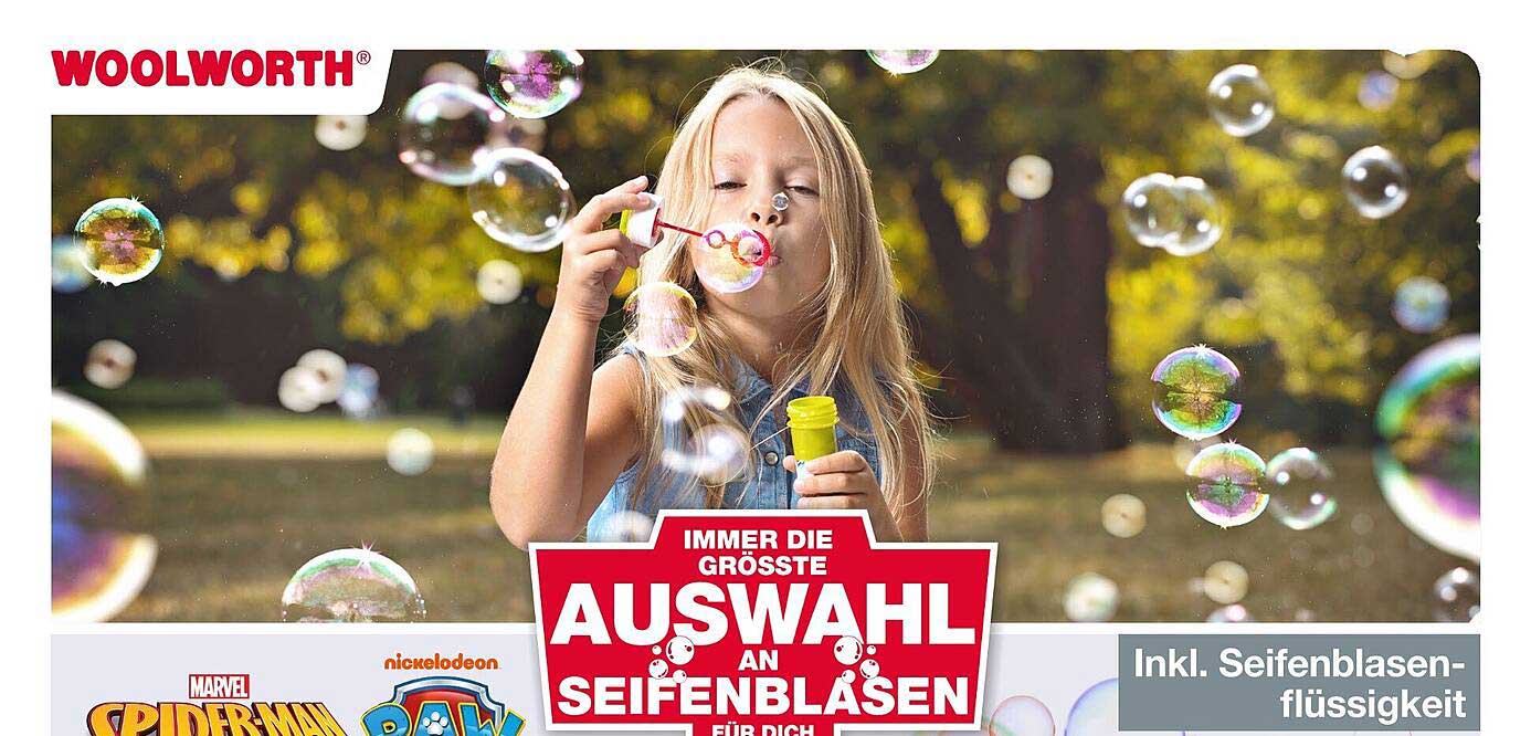 AUFWERFAN SEIFENBLASEN - FÜR KINDER UND SPIELSPASS