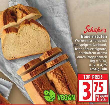Bauernstuten - Weizenmischbrot von Schäfers