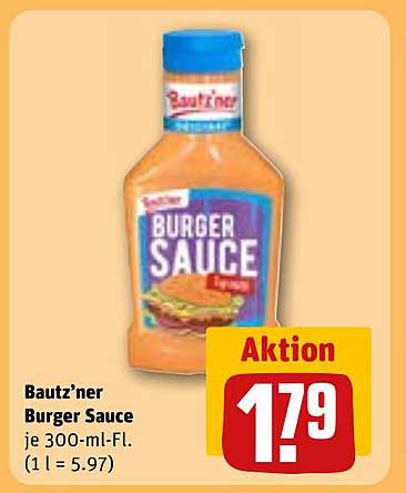 Bautz'ner Burger Sauce 300 ml