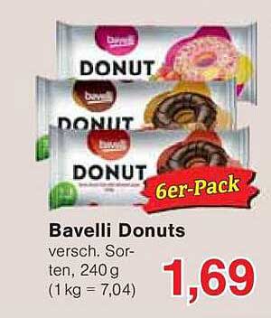 Bavelli Donuts 6er-Pack