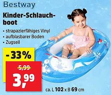 Bestway Kinder-Schlauchboot