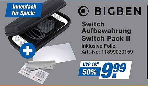 BIGBEN Switch Aufbewahrung Switch Pack II