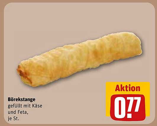 Börekstange gefüllt mit Käse und Feta, je St.