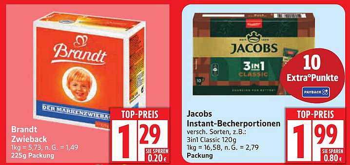 Brandt Zwieback 225g