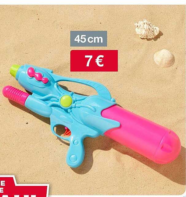 Bunte Wasserpistole 45 cm – Spaß für Groß und Klein