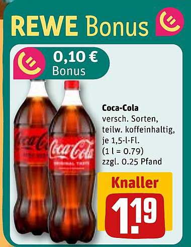 Coca-Cola 1,5 l Flasche – Erfrischung pur zum Sparpreis!