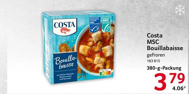 Costa MSC Bouillabaisse gefroren 380-g-Packung