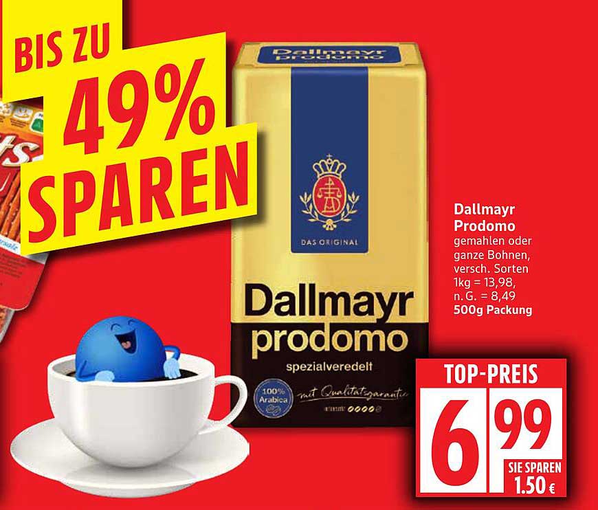 Dallmayr Prodomo 500g Packung