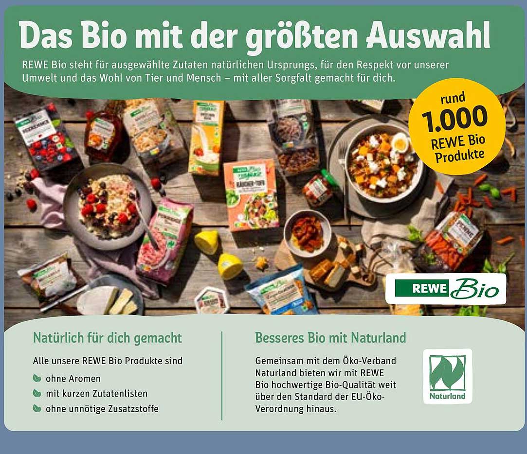 Das Bio mit der größten Auswahl