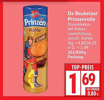 De Beukelaer Prinzenrolle