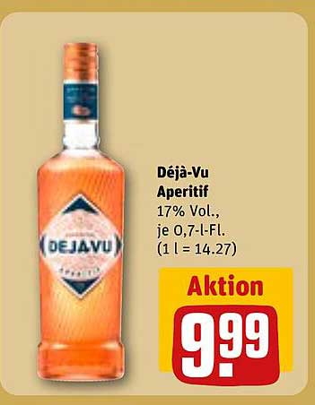 Déjà-Vu Aperitif 0,7 l - Aktion zum Sonderpreis