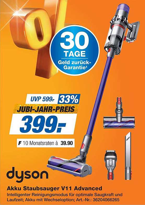 Dyson Akku Staubsauger V11 Advanced