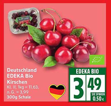 EDEKA Bio Kirschen 300g