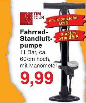 Fahrrad-Standluftpumpe
