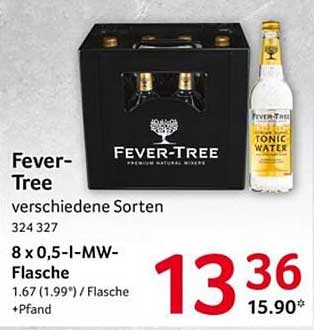 Fever-Tree Tonic Water 8 x 0,5 l - verschiedene Sorten