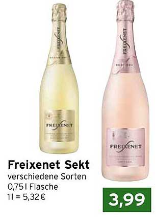Freixenet Sekt verschiedene Sorten 0,75 l Flasche