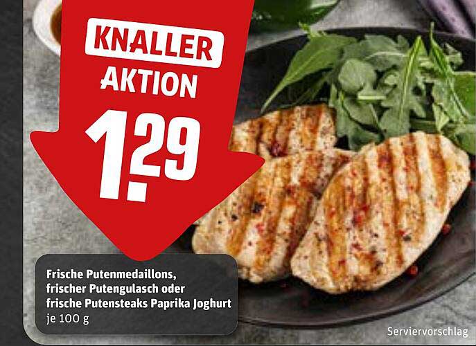 Frische Putenschnitte oder Putengulasch zum Knallerpreis!