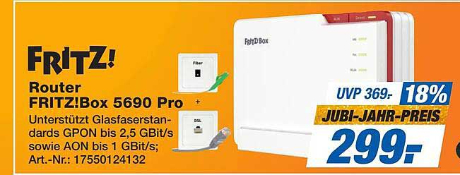 Fritz! Router FRITZ!Box 5690 Pro