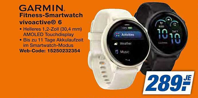 GARMIN Fitness-Smartwatch vívoactive® 6