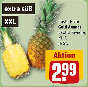 Gold Ananas - Extra Sweet, XXL, je St.