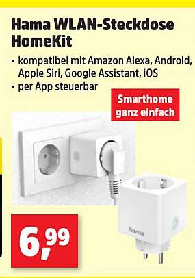 Hama WLAN-Steckdose HomeKit