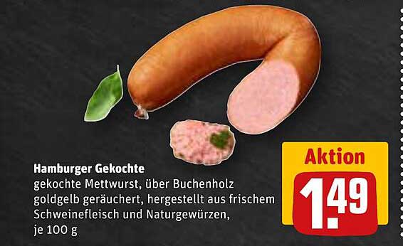 Hamburger Gekochte – köstliche Mettwurst