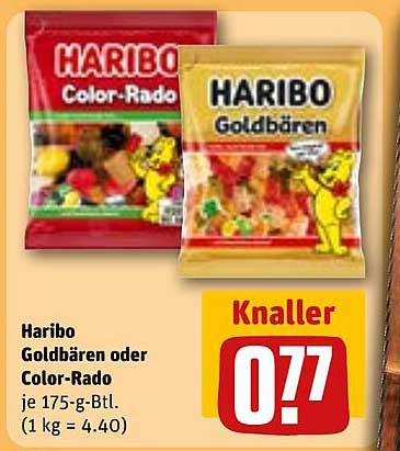 Haribo Goldbären oder Color-Rado 175 g
