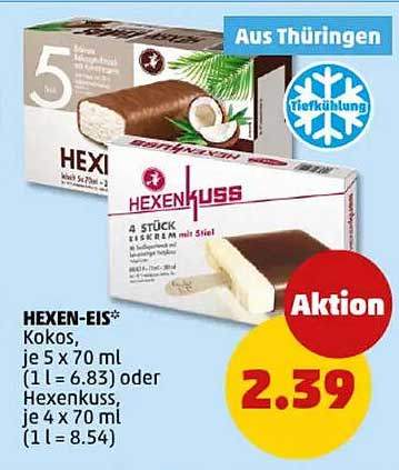 HEXE-EIS Kokos und HEXENKUSS – Leckerer Genuss für heiße Tage