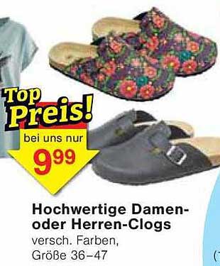 Hochwertige Damen- oder Herren-Clogs