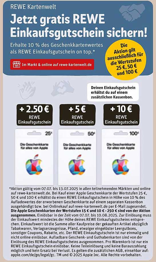 Jetzt gratis REWE Einkaufs Gutschein sichern!