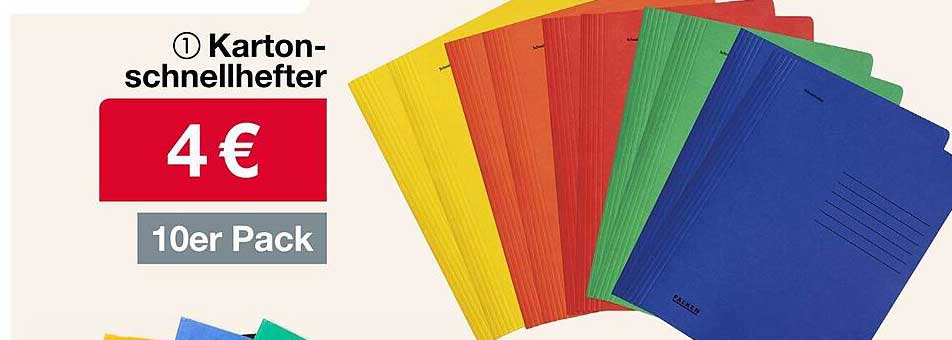 Karton-Schnellhefter 10er Pack