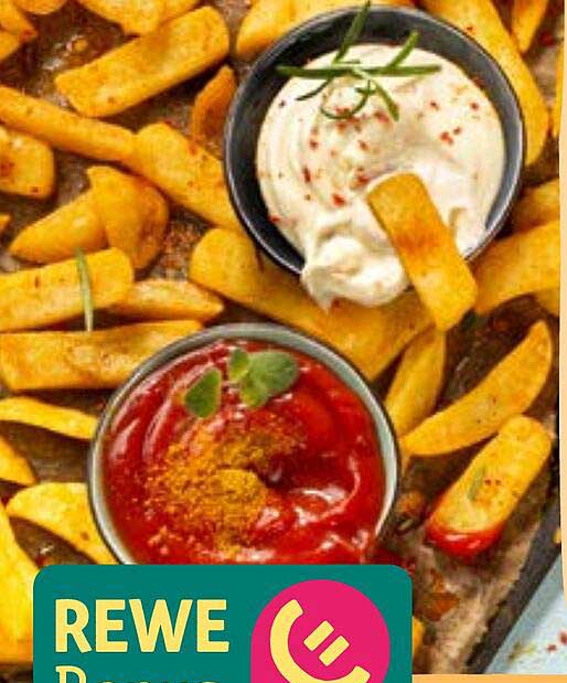Knusprige Pommes Frites mit zwei Dips - Erfrischender Snack für jeden Anlass