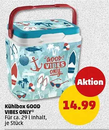 Kühlbox GOOD VIBES ONLY*