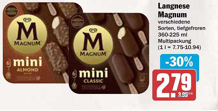 Langnese Magnum Mini 6er Multipack