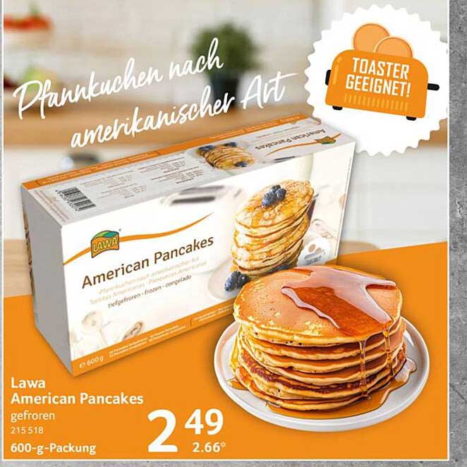 Lawa American Pancakes gefroren 600 g-Packung
