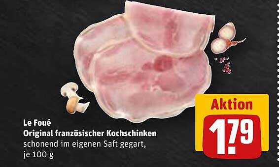 Le Foué Original französischer Kochschinken, 100 g