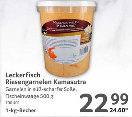 Leckerfisch Riesengarnelen Kamasutra 500 g