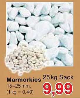 Marmorkies 25 kg Sack