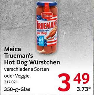 Meica Trueman’s Hot Dog Würstchen - verschiedene Sorten oder Veggie