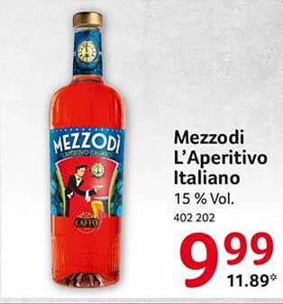 Mezzodi L’Aperitivo Italiano 15 % Vol.