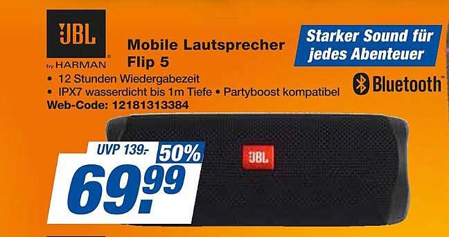 Mobile Lautsprecher Flip 5