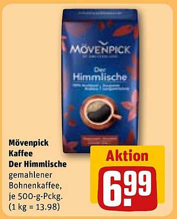 Mövenpick Kaffee Der Himmlische gemahlener Bohnenkaffee, je 500-g-Pckg.